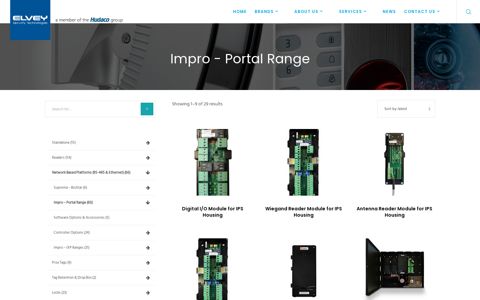 Impro - Portal Range Archives | - Elvey Security Technologies