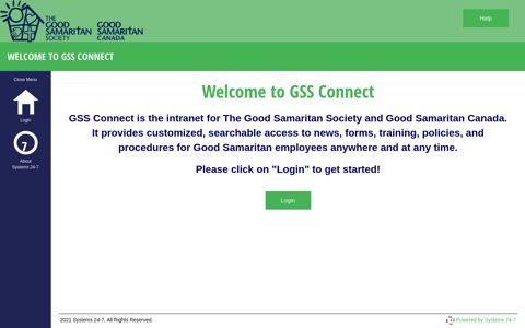 Welcome to GSS Connect