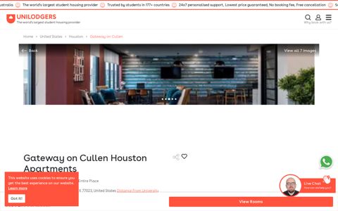 Gateway on Cullen Apartments Houston, TX | Unilodgers