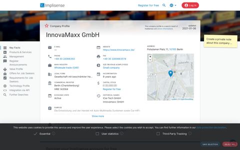 InnovaMaxx GmbH | Implisense