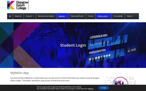 Student Login & User Guides - Glasgow Kelvin College