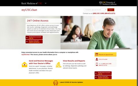 myUSCchart | 24/7 access to your Keck Medicine of USC ...