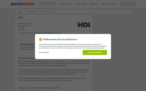 HDI Autoversicherung - online berechnen und vergleichen ...