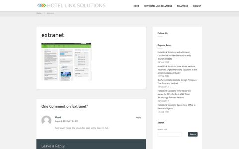 extranet - Hotel Link Solutions CambodiaHotel Link Solutions ...