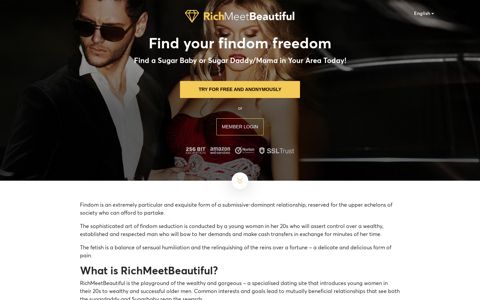 Find your findom freedom | RichMeetBeautiful.com