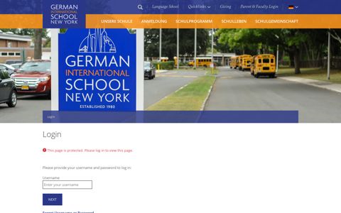 Login - German International School New York