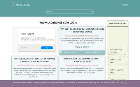 www ladbrokes com login - General Information about Login