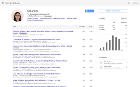 ‪Wei Zhang‬ - ‪Google Scholar‬