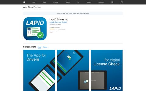 ‎LapID Driver on the App Store