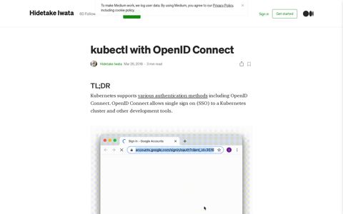 kubectl with OpenID Connect. TL;DR | by Hidetake Iwata ...