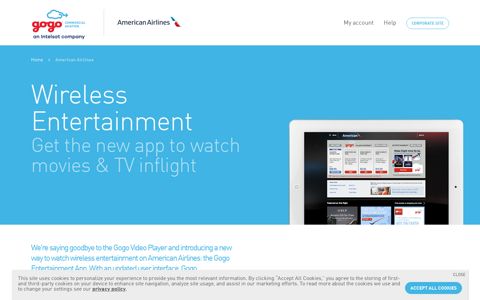 American Airlines: The Gogo Entertainment App - Gogo Inflight