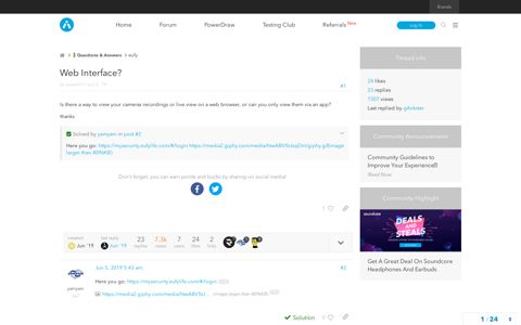 Web Interface? - Questions & Answers - Anker Community