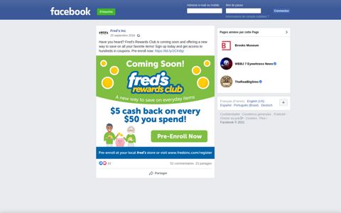Fred's Inc - Have you heard? Fred's Rewards Club is coming ...