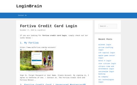 Fortiva Credit Card My Fortiva - LoginBrain