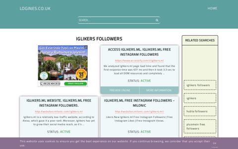 iglikers followers - General Information about Login