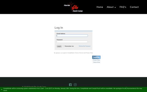 Log In - CampInTouch
