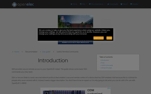 Useful Terminal Commands | OpenELEC Mediacenter