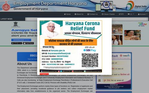 Employment Department Haryana