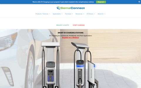 SemaConnect: Buy Electric Car Charging Station Online