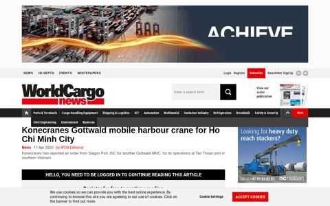 News - Konecranes Gottwald mobile ... - WorldCargo News