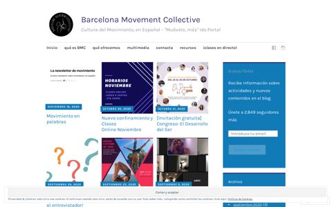 Barcelona Movement Collective – Cultura del Movimiento, en ...