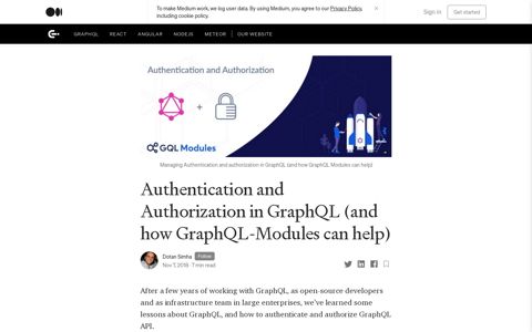 Authentication and Authorization in GraphQL (and how ...