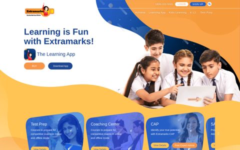 Login - Extramarks Education India Pvt Ltd's website