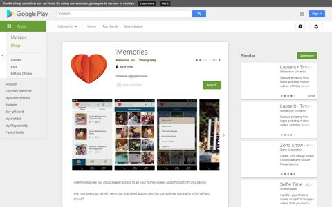 iMemories - Apps on Google Play