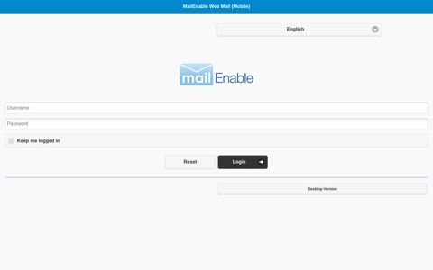 MailEnable Web Mail (Mobile)