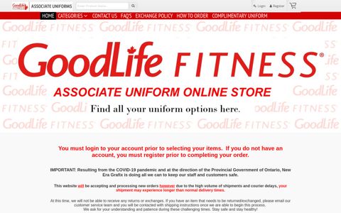 GoodLife Associate Uniforms