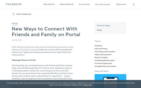 New Ways to Connect With Friends and Family on Portal ...