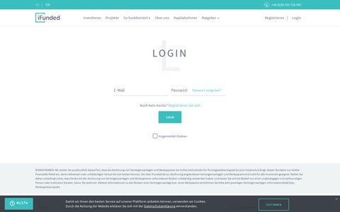 Login - iFunded