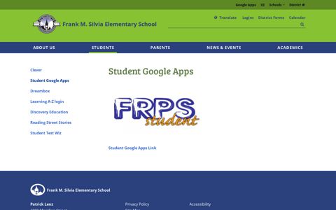 Student Google Apps - Fall River Public Schools