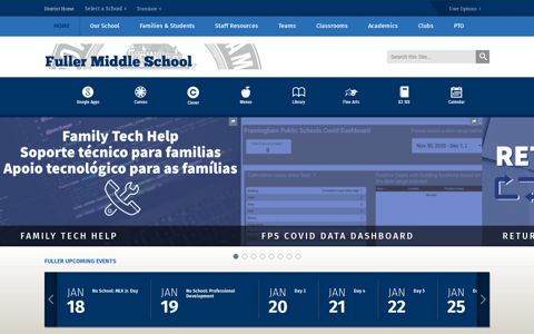 Fuller Middle School / Homepage - Framingham Public Schools