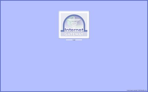 Internet Gateway Login