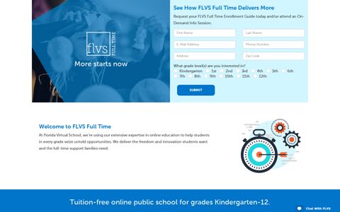 FLVS Full Time | Online School for Grades K-12 | More Starts ...
