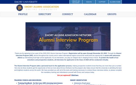 Interview - Emory Alumni Association - Emory University