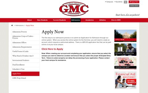 Apply Now - Georgia Military College