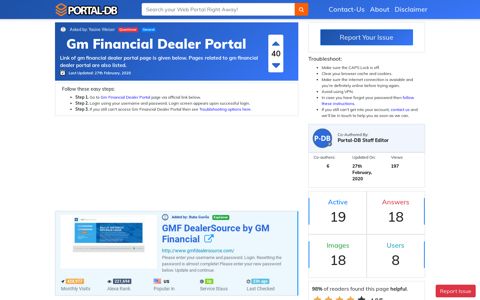 Gm Financial Dealer Portal