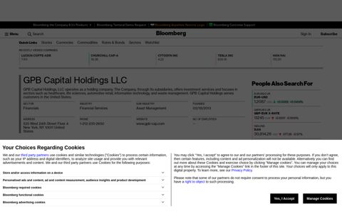 GPB Capital Holdings LLC - Company Profile and News ...