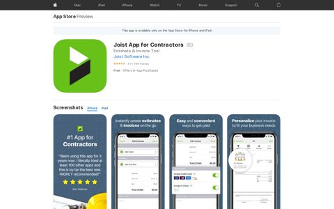 ‎Joist App for Contractors on the App Store