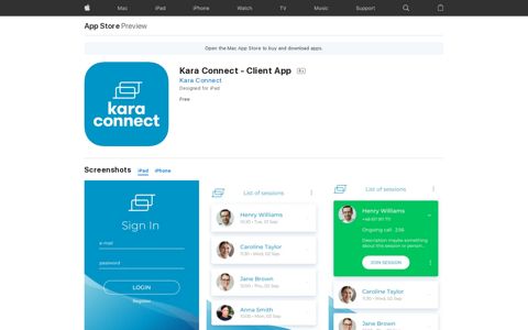 ‎Kara Connect - Client App on the App Store