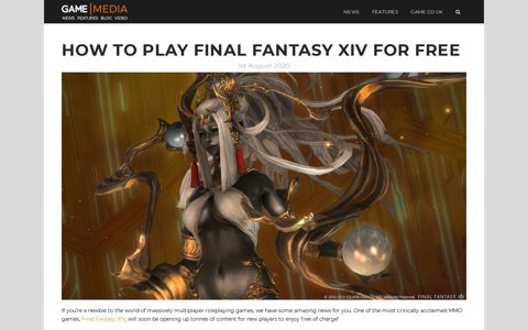 How To Play Final Fantasy XIV For Free - GAME | Media