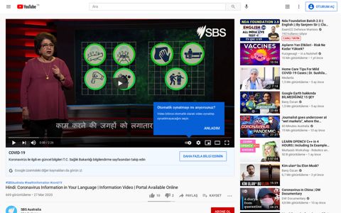 Hindi: Coronavirus Information in Your Language ... - YouTube