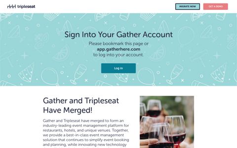 Gather Signin and Merger Information | Tripleseat