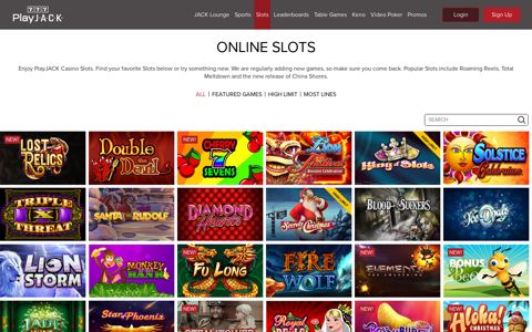 Play the Best Free Slots Online - JACK Entertainment Online