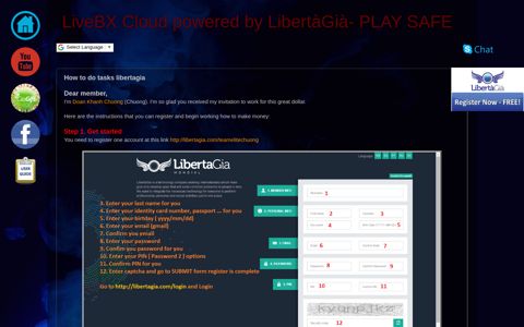 How to do ... - LiveBX Cloud powered by LibertàGià- PLAY SAFE