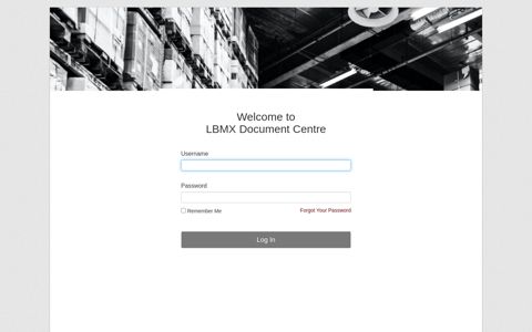 User Login - LBMX
