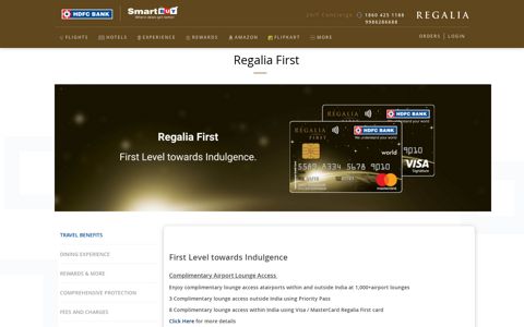 Regalia First - Smartbuy - HDFC Bank