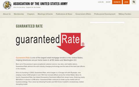 Guaranteed Rate | AUSA